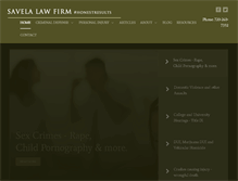 Tablet Screenshot of jasonsavela-law.com